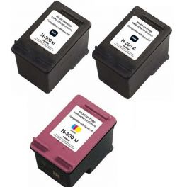 Multipack Compatibile HP 2 Nero 300 XL e 1 Colore 300 XL
