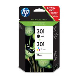 Multipack Originale HP 1 Nero 301 e 1 Colore 301