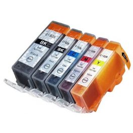 Multipack Compatibile Canon 1 Nero PGI-525 1 Nero CLI-526 e 3 Colori CLI-526